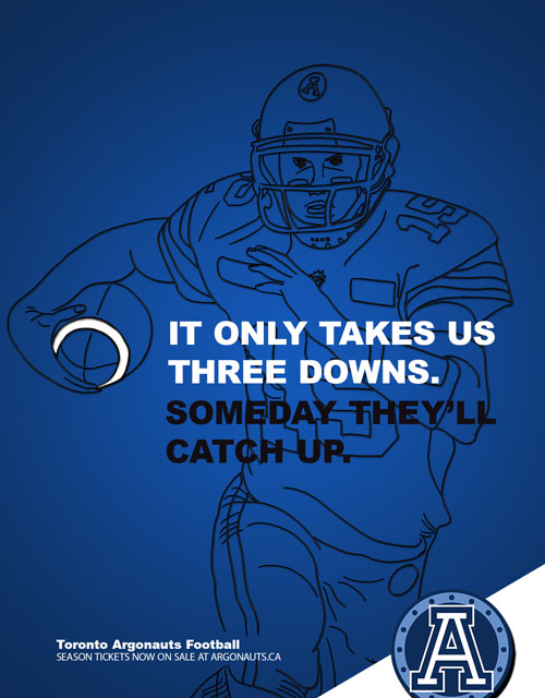 Toronto Argonauts - Advertising Spec