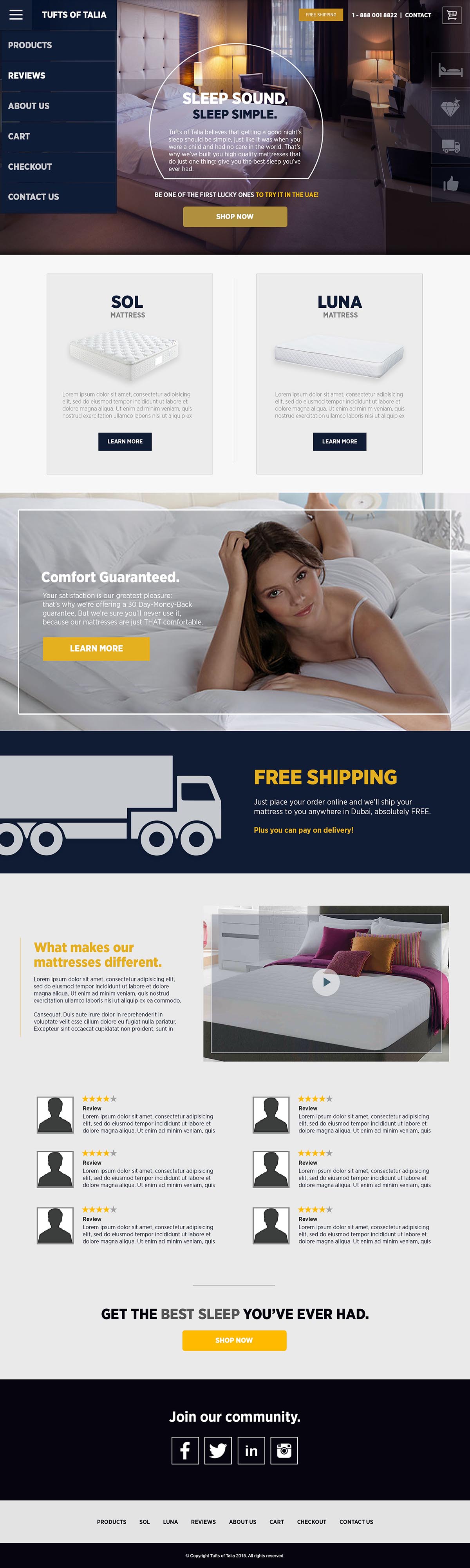 Tufts of Talia - Design